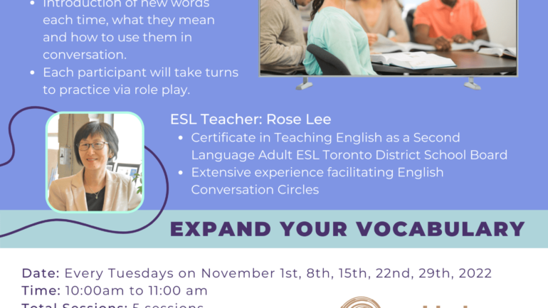 OneHub Growth's everyday English for newcomers program. This program is designed for English-speaking beginners and will help you improve your speaking skills.